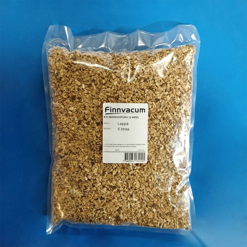 Finnvacum R&auml;uchersp&auml;ne Erle 2&ndash;4 mm, 5 l
