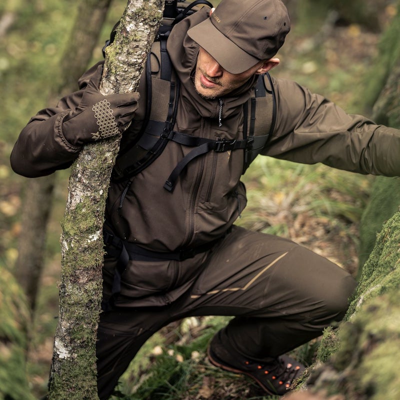 Alaska Chaser Stretch Jagd- und Outdoor-Anzug, Braun